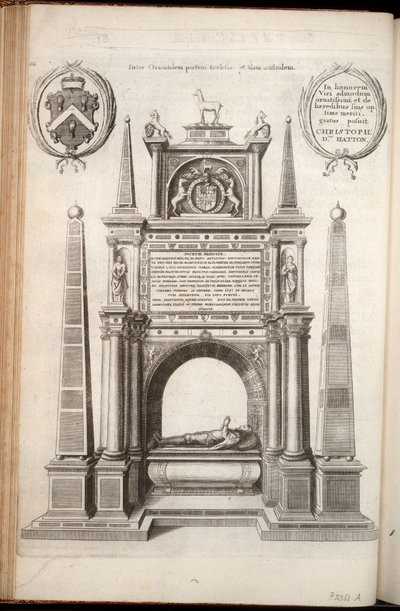 Sir Christopher Hatten da Wenceslaus Hollar